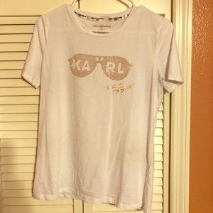 Karl Rhinestone Tee